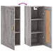 Dulap de perete, gri sonoma, 34,5x34x90 cm, lemn prelucrat - WALTI WALTI