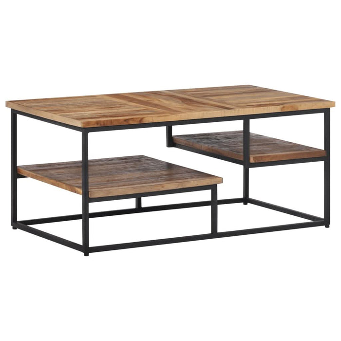 Măsuță de cafea, 90x50x39 cm, lemn masiv de tec reciclat - WALTI WALTI