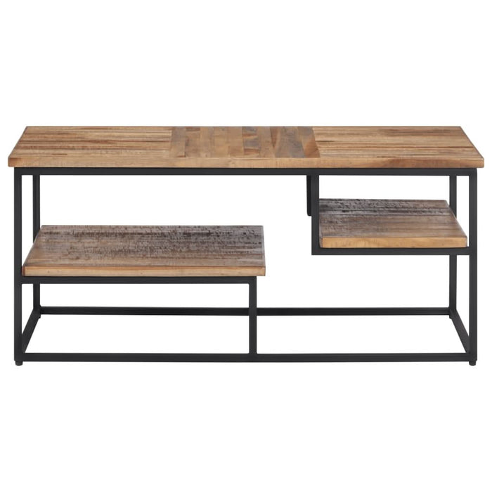 Măsuță de cafea, 90x50x39 cm, lemn masiv de tec reciclat - WALTI WALTI