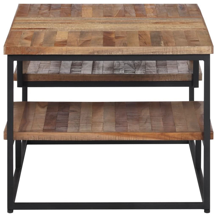 Măsuță de cafea, 90x50x39 cm, lemn masiv de tec reciclat - WALTI WALTI