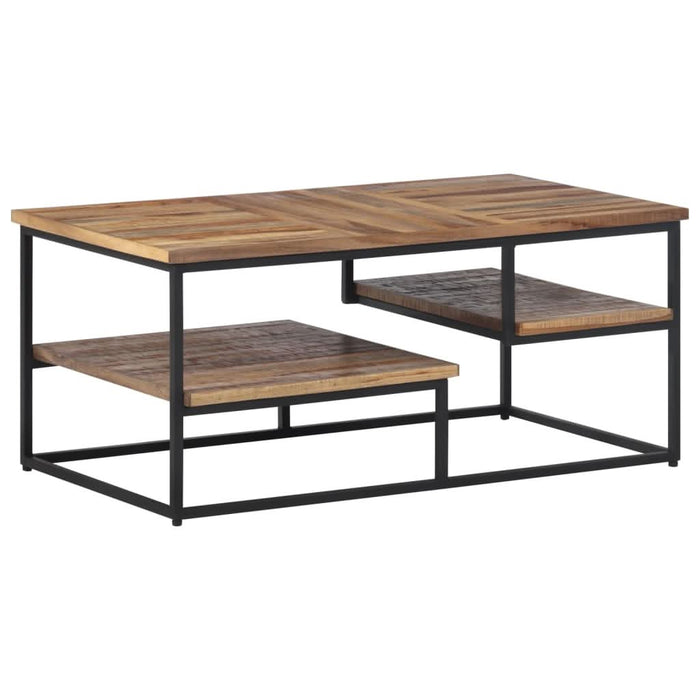 Măsuță de cafea, 90x50x39 cm, lemn masiv de tec reciclat - WALTI WALTI