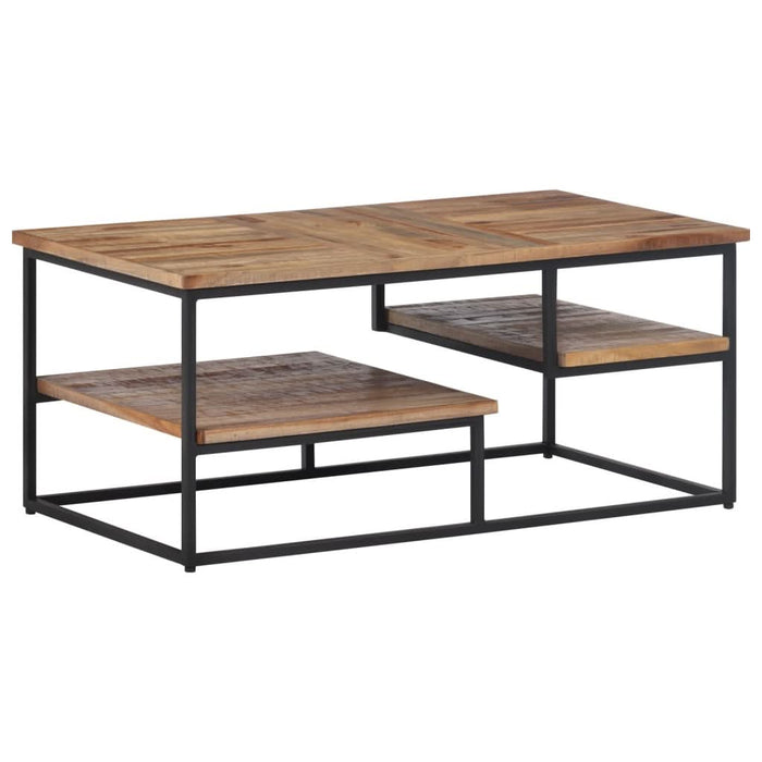 Măsuță de cafea, 90x50x39 cm, lemn masiv de tec reciclat - WALTI WALTI