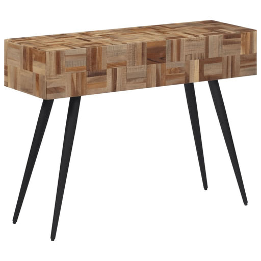 Masă consolă, 110x34x80 cm, lemn masiv de tec reciclat - WALTI WALTI