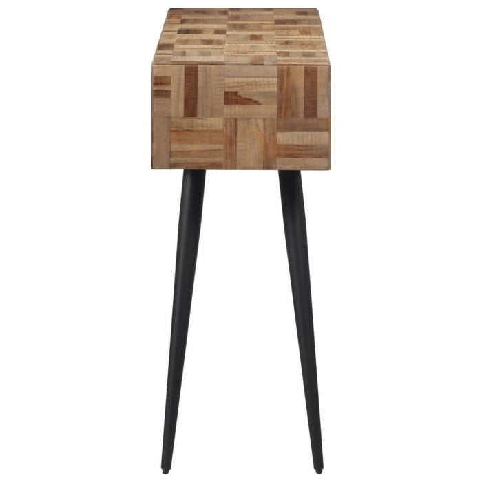 Masă consolă, 110x34x80 cm, lemn masiv de tec reciclat - WALTI WALTI