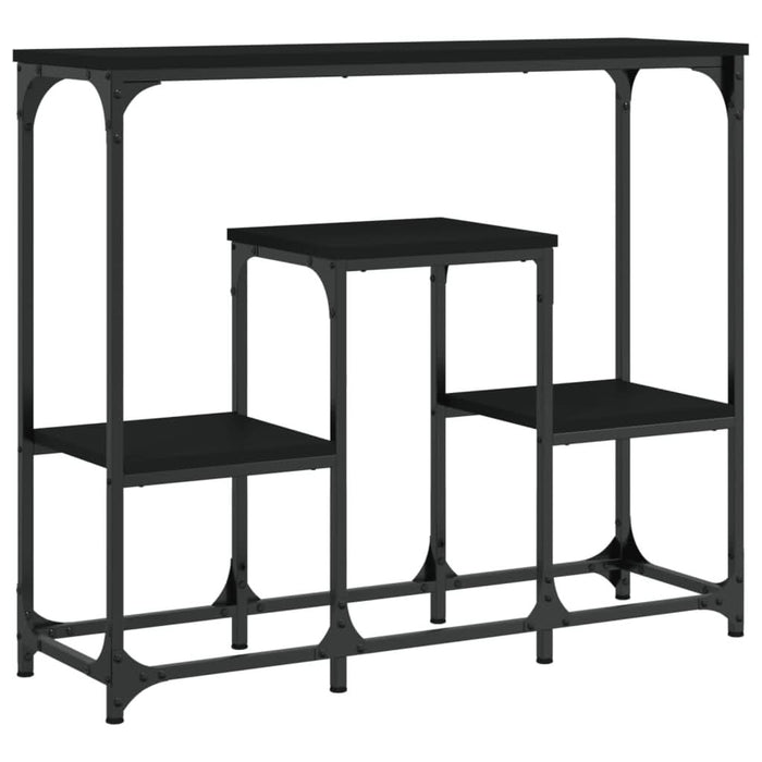 Măsuță consolă, negru, 89,5x28x76 cm, lemn prelucrat - WALTI WALTI