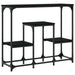 Măsuță consolă, negru, 89,5x28x76 cm, lemn prelucrat - WALTI WALTI