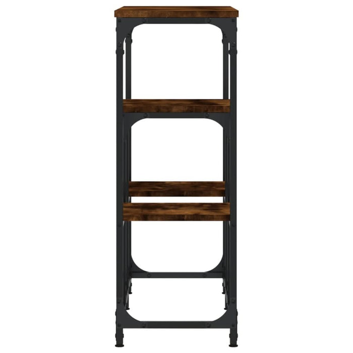 Măsuță consolă, stejar fumuriu, 89,5x28x76 cm, lemn prelucrat - WALTI WALTI