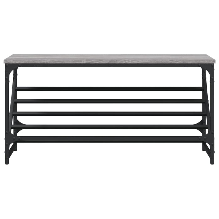 Pantofar, gri sonoma, 90x30x45 cm, lemn prelucrat - WALTI WALTI