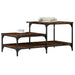 Măsuță de cafea, stejar fumuriu, 100x50,5x45 cm, lemn prelucrat - WALTI WALTI