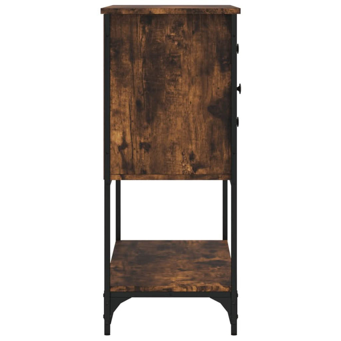 Servantă, stejar fumuriu, 100x36x85 cm, lemn prelucrat - WALTI WALTI