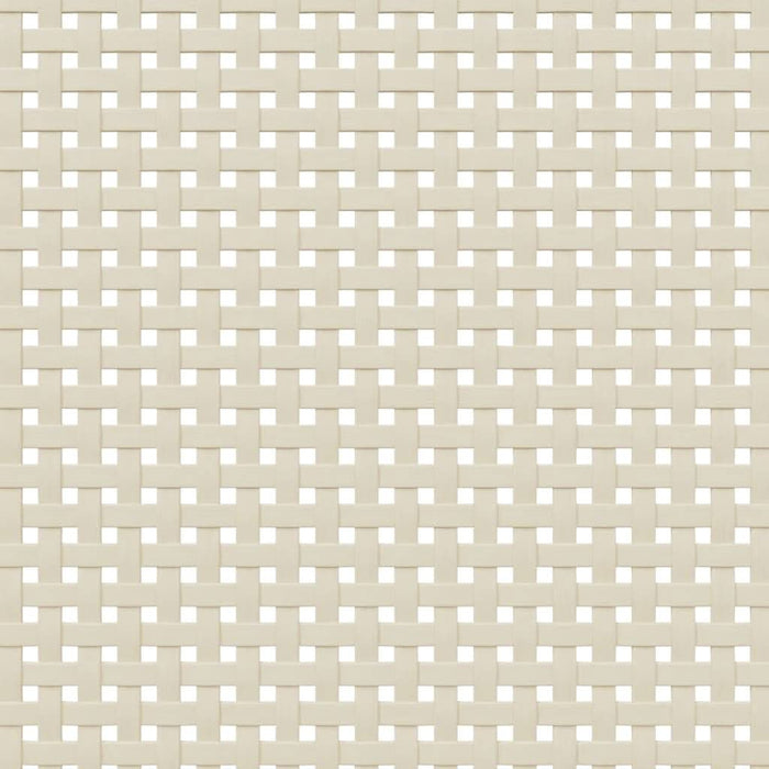 Bibliotecă SENJA, aspect ratan alb, 90x35x130 cm lemn masiv pin - WALTI WALTI