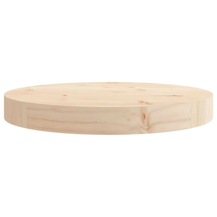 Blat de masă rotund, Ø30x3 cm, lemn masiv de pin - WALTI WALTI