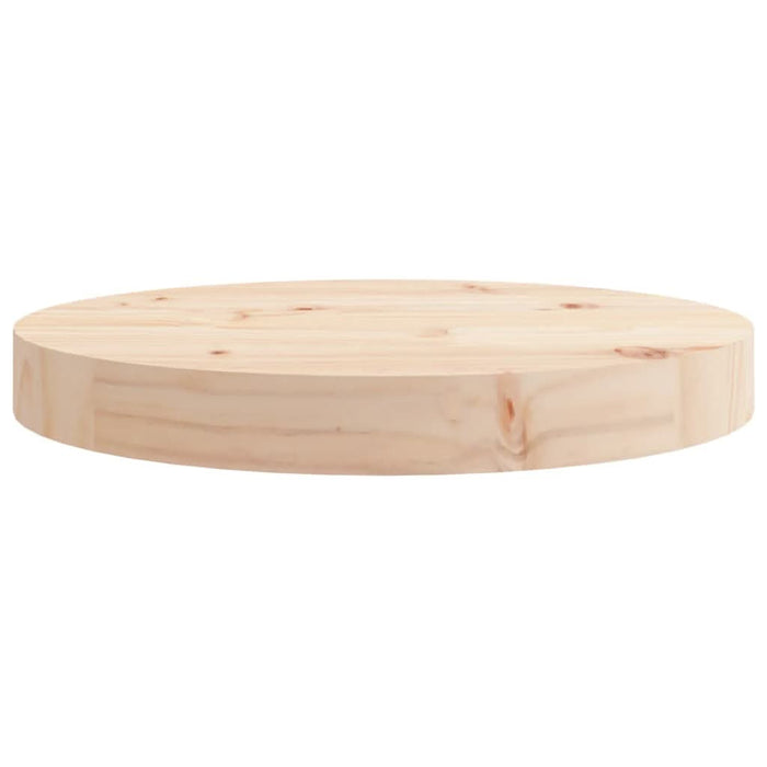 Blat de masă rotund, Ø30x3 cm, lemn masiv de pin - WALTI WALTI