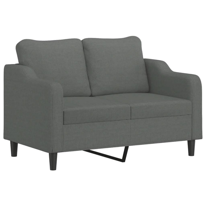 Canapea cu 2 locuri, gri închis, 120 cm, material textil - WALTI WALTI