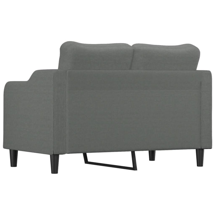 Canapea cu 2 locuri, gri închis, 120 cm, material textil - WALTI WALTI