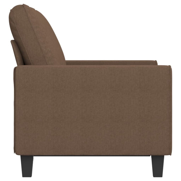 Canapea cu 2 locuri, maro, 120 cm, material textil - WALTI WALTI