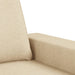 Canapea cu 2 locuri, crem, 140 cm, material textil - WALTI WALTI