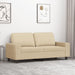 Canapea cu 2 locuri, crem, 140 cm, material textil - WALTI WALTI