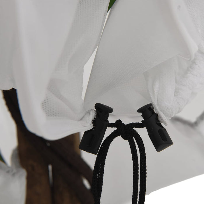 Protecție de fleece plante cu fermoar 2 buc 70 g/m² 1,55x1,55 m - WALTI WALTI