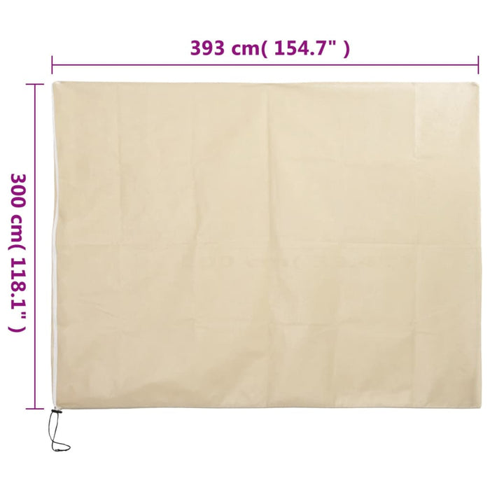 Protecție de fleece pt plante, cu fermoar, 70 g/m², 3,93x3 m - WALTI WALTI