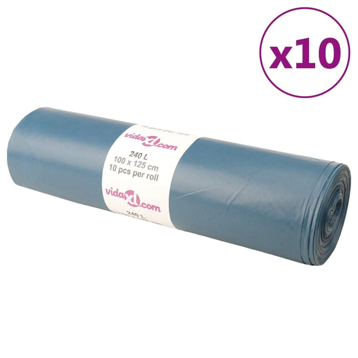 Saci de gunoi 100 buc. albastru 240 L - WALTI WALTI