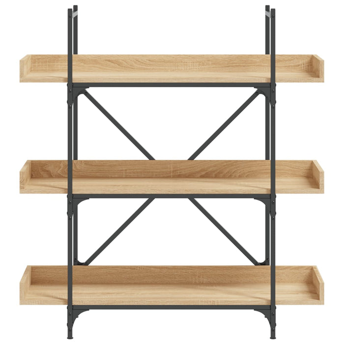 Bibliotecă 3 niveluri, stejar sonoma, 100x33x108,5 cm lemn - WALTI WALTI