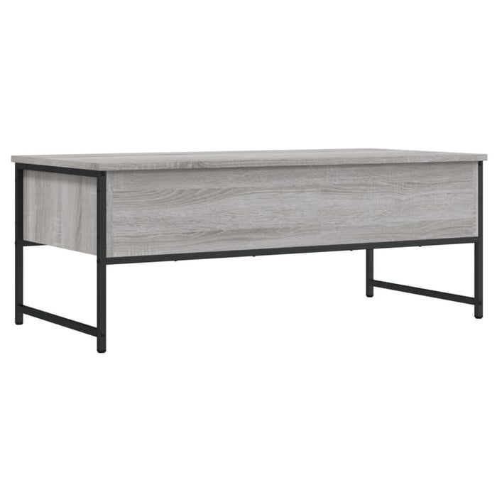Măsuță de cafea, gri sonoma, 101x49x39,5 cm, lemn compozit - WALTI WALTI