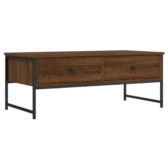 Măsuță de cafea, stejar maro, 101x49x39,5 cm, lemn prelucrat - WALTI WALTI
