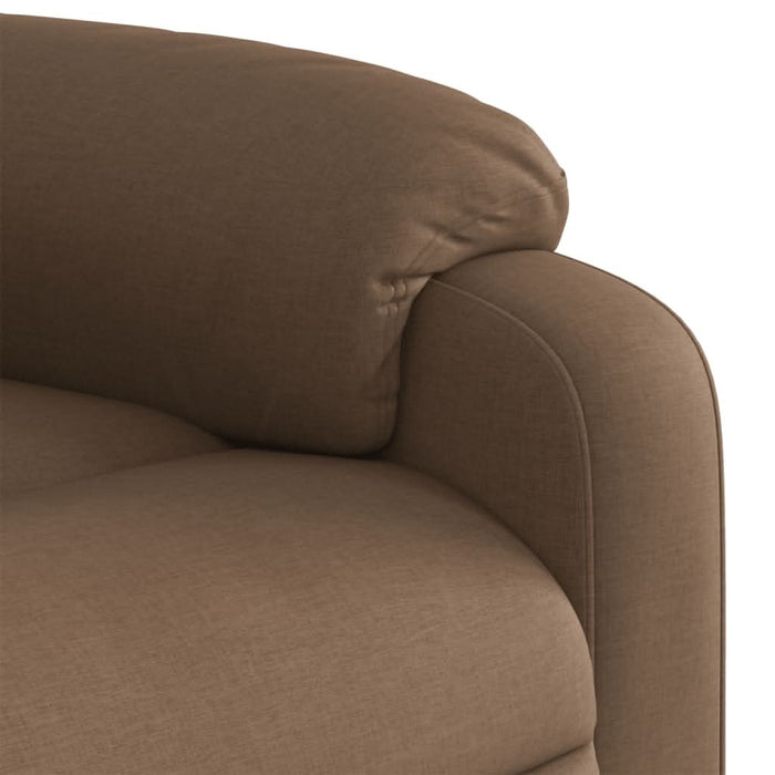 Fotoliu rabatabil, maro, material textil - WALTI WALTI