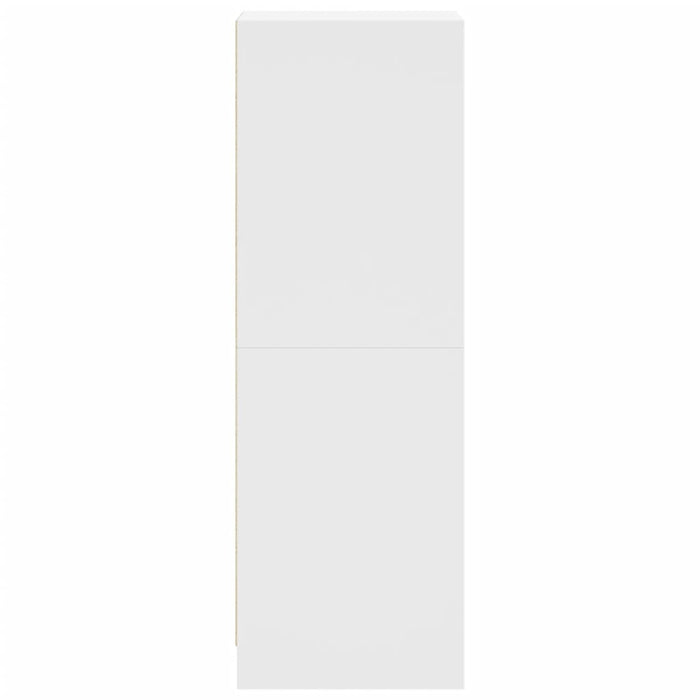 Dulap cu uși din sticlă, alb, 35x37x109 cm - WALTI WALTI