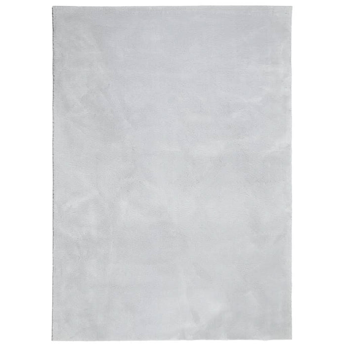 Covor HUARTE, fir scurt, moale și lavabil, gri, 160x230 cm - WALTI WALTI