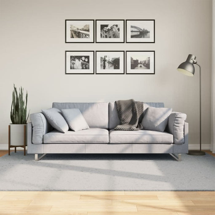 Covor HUARTE, fir scurt, moale și lavabil, gri, 160x230 cm - WALTI WALTI