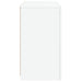 Servantă cu lumini LED, alb, 60,5x37x67 cm - WALTI WALTI