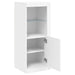 Servantă cu lumini LED, alb, 41x37x100 cm - WALTI WALTI