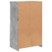 Servantă cu lumini LED, gri beton, 60,5x37x100 cm - WALTI WALTI