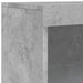 Servantă cu lumini LED, gri beton, 60,5x37x100 cm - WALTI WALTI