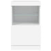 Servantă cu lumini LED, alb, 41x37x67 cm - WALTI WALTI
