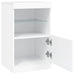 Servantă cu lumini LED, alb, 41x37x67 cm - WALTI WALTI