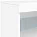 Servantă cu lumini LED, alb, 41x37x67 cm - WALTI WALTI