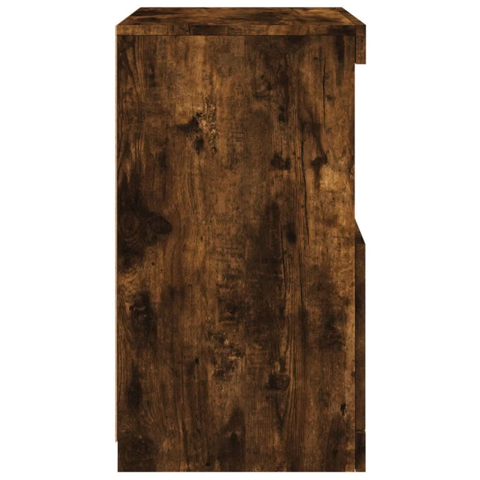 Servantă cu lumini LED, stejar fumuriu, 41x37x67 cm - WALTI WALTI