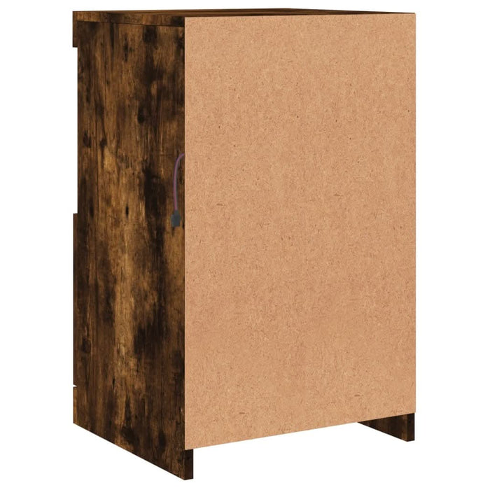 Servantă cu lumini LED, stejar fumuriu, 41x37x67 cm - WALTI WALTI