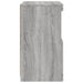 Servantă cu lumini LED, gri sonoma, 41x37x67 cm - WALTI WALTI