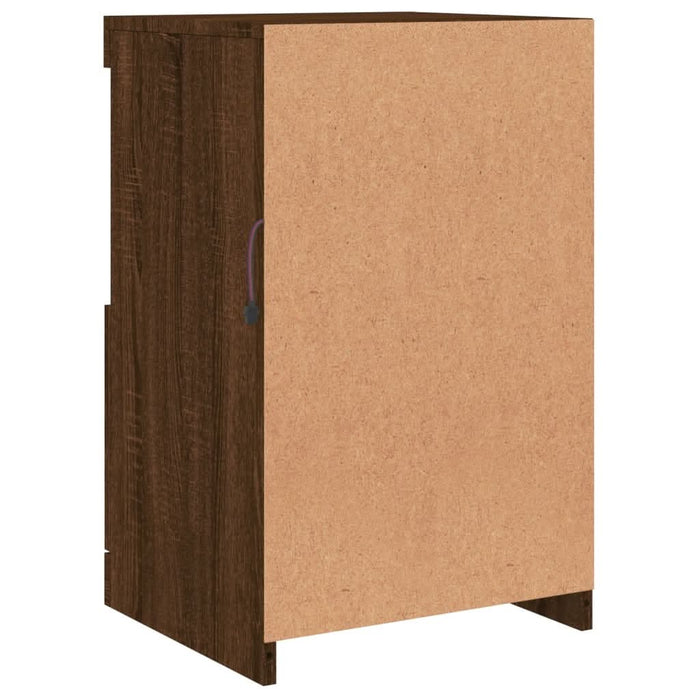 Servantă cu lumini LED, stejar maro, 41x37x67 cm - WALTI WALTI