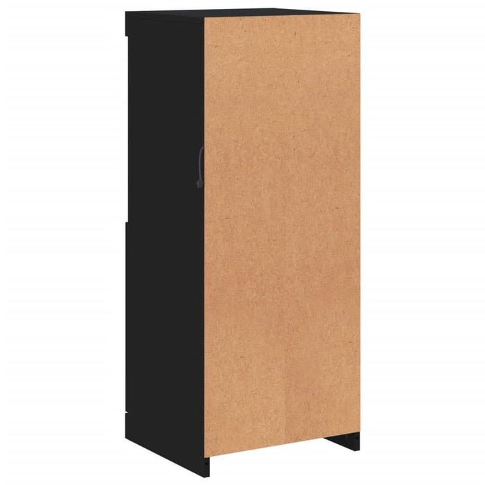 Servantă cu lumini LED, negru, 41x37x100 cm - WALTI WALTI