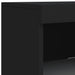Servantă cu lumini LED, negru, 41x37x100 cm - WALTI WALTI