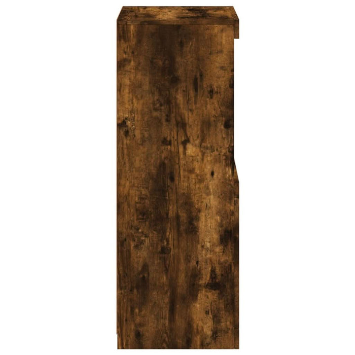 Servantă cu lumini LED, stejar fumuriu, 41x37x100 cm - WALTI WALTI