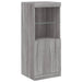 Servantă cu lumini LED, gri sonoma, 41x37x100 cm - WALTI WALTI