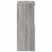 Servantă cu lumini LED, gri sonoma, 41x37x100 cm - WALTI WALTI