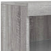 Servantă cu lumini LED, gri sonoma, 41x37x100 cm - WALTI WALTI