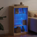 Servantă cu lumini LED, stejar sonoma, 60,5x37x100 cm - WALTI WALTI